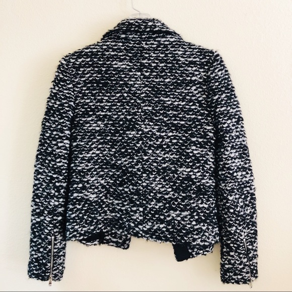 REBECCA TAYLOR Cropped Tweed Jacket Size 6 - Picture 6 of 8